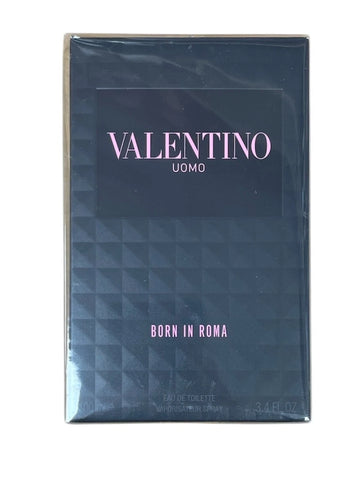 VALENTINO UOMO BORN IN ROMA FOR HIM 100ML EDT SPRAY BRAND NEW & SEALED